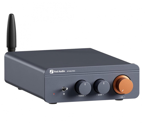 Fosi Audio Fosi Audio BT20A PRO 48V blue - Wzmacniacz audio 2.0 - 1583322 - zdjęcie